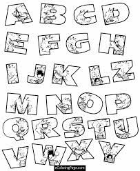 Lower case letter z coloring page. Alphabet Animal Coloring Pages Coloring Home