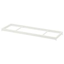 Today i created a 3d printed mount for a clothes rail of an ikea wardrobe. Komplement Clothes Rail White 100x35 Cm Ikea