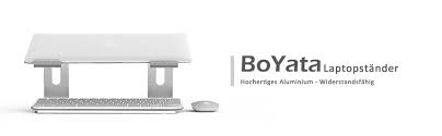 Boyata adjustable ergonomic laptop stand compatible for laptops up to 17 inches+ adjustable height monitor stand compatible with tv, pc, laptop, computer, imac, and all screen display. Amazon De Boyata Laptopstander Ergonomisch Aluminium Notebook Halter Halterung Riser Stand Kompatibel Mit Laptop 10 15 6 Macbook Dell Lenovo Samsung Acer Huawei Matebook