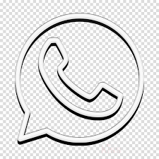 Whatsapp golden logo isolated on white background. Whatsapp Icon Brand Icon Clipart Symbol Line Line Art Transparent Clip Art