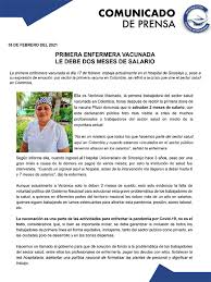 Siguen los violentos enfrentamientos en colombia 12.05.2021. A Primera Enfermera Vacunada Le Deben Dos Meses De Salario Asmedas Antioquia