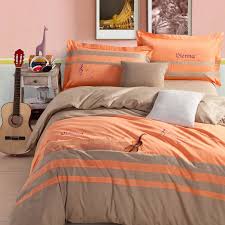 It can add a vibrant punch of energy, especially if the room has plenty of natural light. Vienna Bedding Sets Embroidery Bed Set Grey 100 Cotton Orange Violin Comforter Cover Bedsheet Pillow Case Music Signal 5056 Case For Nokia E63 Pillow Handmadepillow Sexy Aliexpress