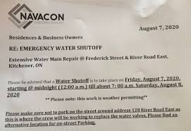 They are closing down coastal areas, destroying. Erin Anderson On Twitter This Notice Was Just Sent To Homeowners And Businesses In My Neighbourhood Third Water Disruption This Week Second Time It S Scheduled To Happen Overnight Https T Co H6je5kj8tn