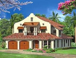 This imposing house on the north shore was built in 1936 in the spanish mission style by architect allan edgecliff stafford and is a standout in its location. Mission Style In Two Versions 36347tx Architectural Designs House Plans