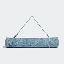 If it isn't possible to keep your heels on the floor, support them on a thickly folded blanket. Adidas Camouflage Yoga Mat Blue Adidas Deutschland