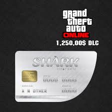 Solve your money problem and help get what you want across los santos and blaine county with the occasional purchase of cash. Gta Online 1 250 000 Buy Great White Shark Cash Card Rockstar Dlc