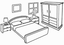 living room coloring pages house drawing for kids house colouring pages interior decoration bedroom