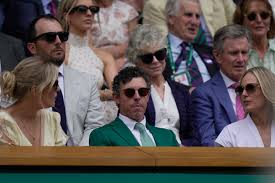 Rory McIlroy takes green jacket to Wimbledon as Ryder Cup players get Royal Box treatment