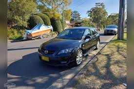 Image result for Black 2007 Mazda3