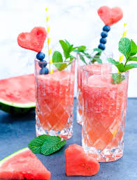 Wassermelonen Frosecco Wassermelone Wassermelone Wodka Melone
