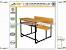 School Desk Bench Size
