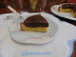 Cottura dolci forno elettrico sopra e sotto. Torta Sotto Sopra Con Crema Al Cioccolato La Tavola Golosa Di Gio