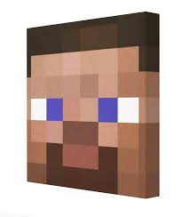 Minecraft Steve Pics On Canvas Minecraft Bedroom Bedroom Canvas Minecraft Bedroom Game