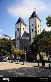 Maria Cathedral, Bergen, Norway Stock Photo