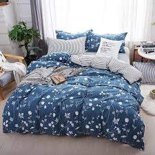With sheets that feel just right. Rural Fresh Bedding Set Modern Simple Bedclothes With Little Flower Pattern 4pcs Duvet Cover Sets Bed Linens Luxury Bed Duvet Covers Bed Linen Design