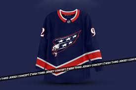 Gear up to catch the game at the arena, at home or your favorite viewing spot. These Concepts Reimagine The Washington Capitals Screaming Eagle Design As A Modern Day Alternate Jersey