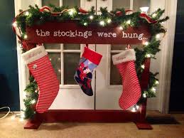 Stocking Holder Made From Pallet Wood Christmas Stocking Hangers Christmas Stocking Holders Christmas Wood