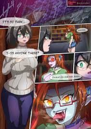 Rule 34 - Bad End Big Breasts Comic Corruption Crimson Veil Doujin  Doujinshi Evil Fangs Female Femdom Freckles Glasses Mind Control Pale Skin  Pointy Ears Red Eyes Transformation Vampire Vampire Girl Yuri