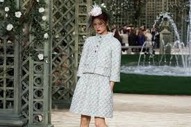 Karl Built A French Garden For Chanel S Couture Show Womenswear Dazed