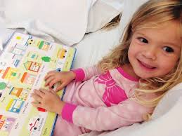 A 5-year-old loves reading like his parents