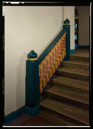 22. Interior view of entrance hall and stair (duplicate of HABS No.  MD-1080-B-11)