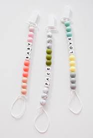 The loop design means these can be used on any kind of pacifier, regardless of. Diy Personalized Teething Pacifier Clips Rock It Mama