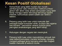 Antaranya adalah daripada aspek politik. Globalisasi