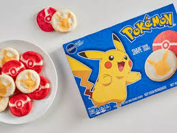 You press the dough into cute wafers using the bottom of a glass and can sprinkle the cookie thins with dried cranberries and pistachios, as in this recipe. Pillsbury S New Pokemon Refrigerated Sugar Cookie Dough Comes In Designs That Look Like Pikachu And Pokeballs