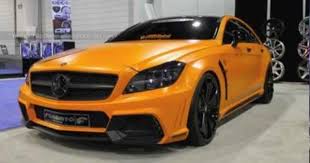 Orange Cls With Black Accents Mercedes Benz Sports Car Mercedes Benz Benz