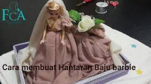 Membuat hantaran dari pakaian dalam sangat penting. Cara Mudah Membuat Hantaran Gaun Barbie Youtube