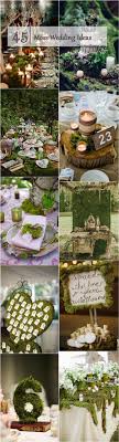 There are many other ways to make the indoors feel a little more outside. Rustic Moss Wedding Ideas Http Www Deerpearlflowers Com Moss Decor Ideas For A Nature Wedding 3 Nature Wedding Nature Themed Wedding Moss Wedding