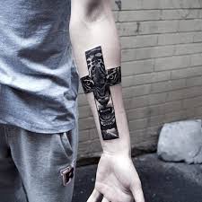 Made by skilled artists, the men's cross tattoo is timeless, bold and meaningful. Top 87 Best Cross Tattoos For Men 2021 Inspiration Guide