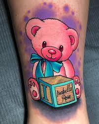 This design is easy to make, with no extra colors other. The Top 41 Teddy Bear Tattoo Ideas 2021 Inspiration Guide