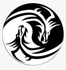 Jun 26 2017 explore larry smith s board dragon drawings on pinterest. Yin Yang Dragon Symbol Cool Dragon Black And White Drawing Hd Png Download Kindpng