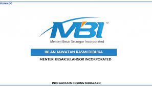 The smart selangor initiative aims to transform selangor into asean's premier smart state by the year 2025. Menteri Besar Selangor Incorporated Kerja Kosong Kerajaan