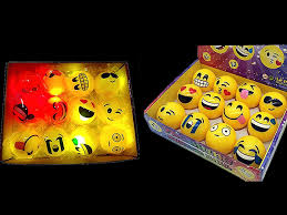 Amazon Com 12 Led Light Up Balls Flashing Rubber Bouncy 2 Balls For Kids Party Fun Themed Packs 12 Pack Get 1 Free Bag Toys Games
