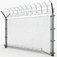 3d Wrought Iron Fence Metal Model In 2020 Barbed Wire Fencing Wire Fence Barbed Wire