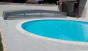 Volet pour piscine de forme libre : Volet Roulant Pour Piscine Forme Libre Quels Modeles