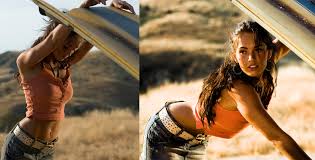 Most of the scene where megan fox appears in film transformers. Megan Fox At 21 In Transformers Celebhub