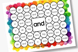 Then she made it with play dough and counted the stars in the ten frame. Free Printables For Kindergarten Sight Word Help 12 Ways