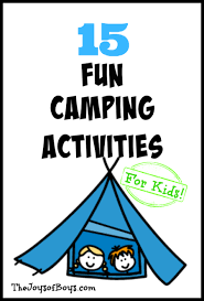 Maybe you would like to learn more about one of these? 15 Fun Camping Activities For Kids