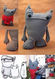 Teneisha Jones Makes Stuffed Creatures That Are Grumpy Yet Upbeat Kids Toys Trendhunter Com Like This Item Please Doll Softie Handmade Toys Dolls Handmade
