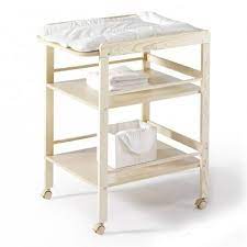 table a langer en bois massif sur roulettes table a langer table a langer pour bebe table a langer bebe