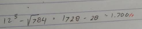 Guru mengapresiasi hasil kerja siswa dan memberikan motivasi 3. Hasil Dari 12 Pangkat 3 Di Kurangi Akar Pangkat 784 Adalah Brainly Co Id