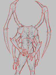 How To Draw A Monster. Step By Step And Tutorial.