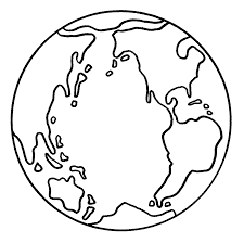 Imprime este bonito dibujo de la tierra vista desde el espacio para que los niños pasen un buen rato coloreando. Maestra De Primaria El Planeta Tierra El Planeta Azul Dibujos Para Colorear La Tierra Dibujo Planeta Tierra Para Colorear Paginas Para Colorear