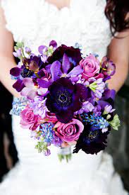 Wedding Flowers Purple Wedding Bouquets Blue Wedding Bouquet Purple Wedding Flowers