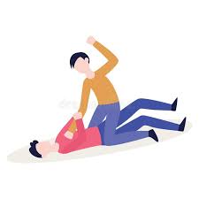 You have to get in, get up and get out. Angry Bully Beating Up A Person Lying On The Ground Stock Vector Illustration Of Angry Behaviour 145240092