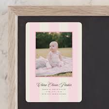 Gelato Birth Announcement Magnets by Megan Davis