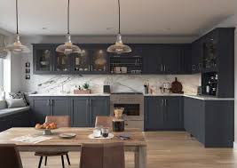 In this kitchen designed by dries otten while classic hardwood panels or fun colorful tiles would also work well in this family home, the sleek grittiness of polished concrete is a welcome surprise. Classic Modern Kitchens In South Dublin Your Ireland